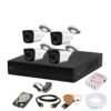 4 Channel Set 2.4MP Colour Cam