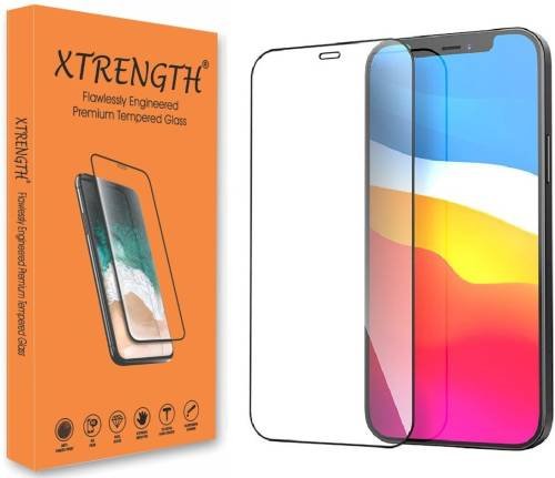 XTRENGTH Tempered Glass Guard for Apple iPhone 12, Apple iPhone 12 Pro
